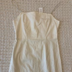 Pacsun Lottie Moss Creme Mini Dress